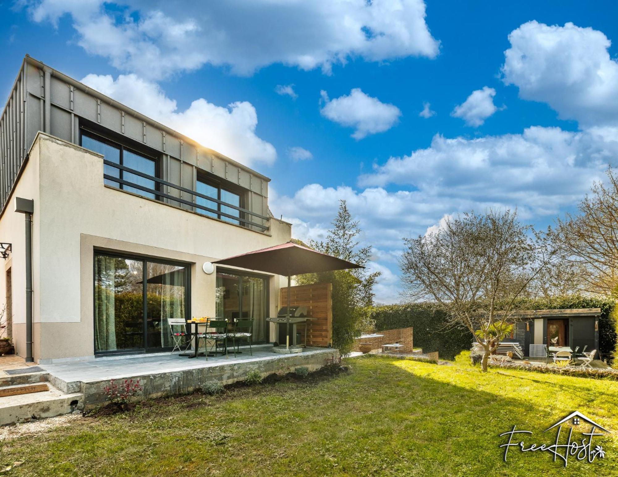 Magny'S Oasis - Disneyland 5Min - Private Parking - Terrace & Garden Exterior foto